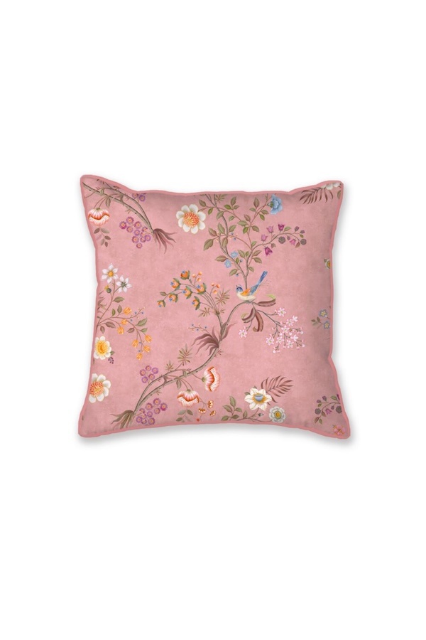Pip Studio Lotus Lullaby Square Cushion Roze