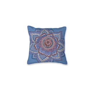 Pip Studio Pip Studio Mumbai Night Square Cushion Blauw