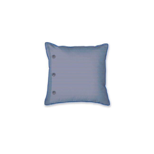 Pip Studio Mumbai Night Square Cushion Blauw