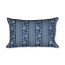 Pip Studio Rosa Rani Quilted Cushion Donkerblauw