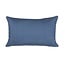 Pip Studio Rosa Rani Quilted Cushion Donkerblauw