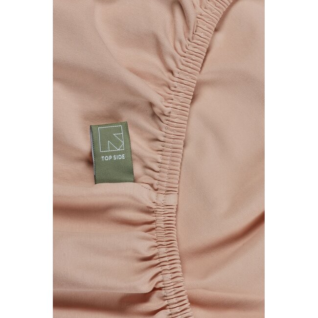 Jersey Super Stretch splittopper, nude