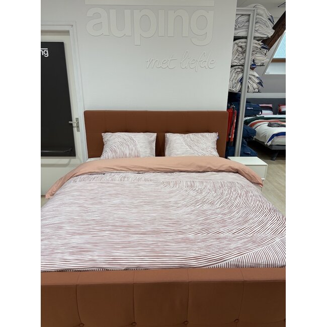 Auping boxspring Criade rood 180x210 Showmodel