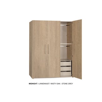 Maxfurn Maxfurn Linnenkast Midnight SHOWMODEL