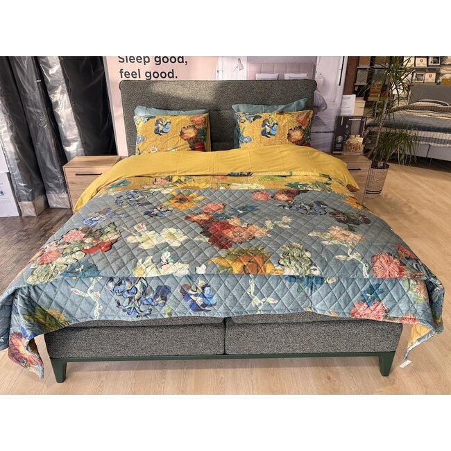 Auping boxspring Criade groen 180x210 Showmodel