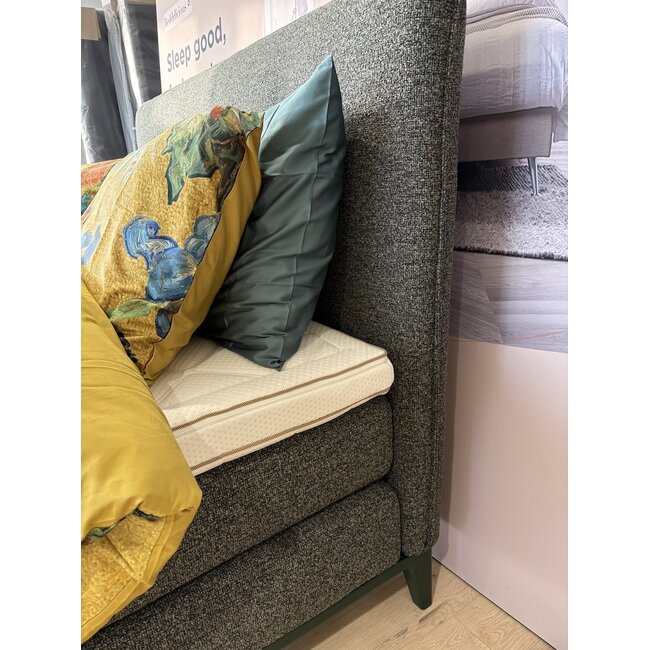 Auping boxspring Criade groen 180x210 Showmodel