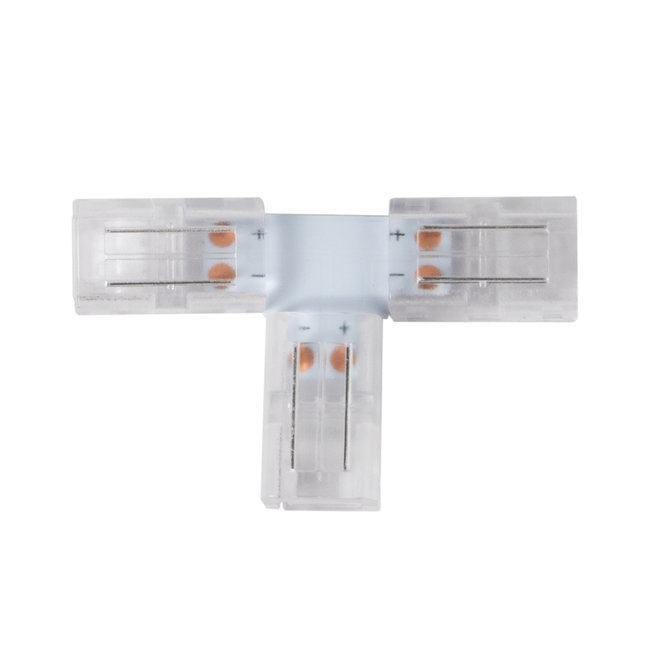 PURPL Accessoires pour bandes LED COB Connecteur en T monochrome 8 mm