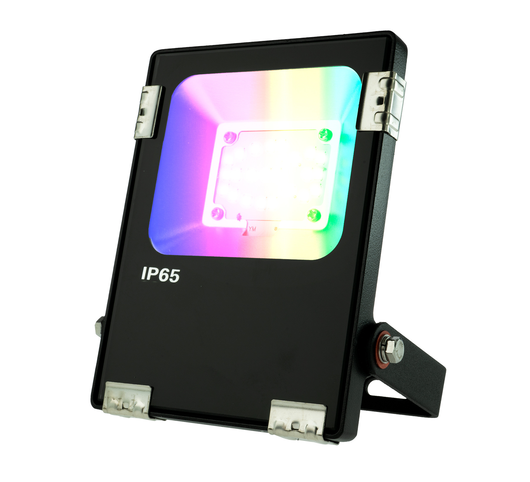 Projecteur LED NOIR - 10W- RGBWW (RGB+ 2700K-6000K) CCT - LED24.FR