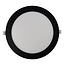 PURPL Spot Downlight LED Encastrable Rond Noir - ø225mm - 3000K Blanc Chaud - 18W