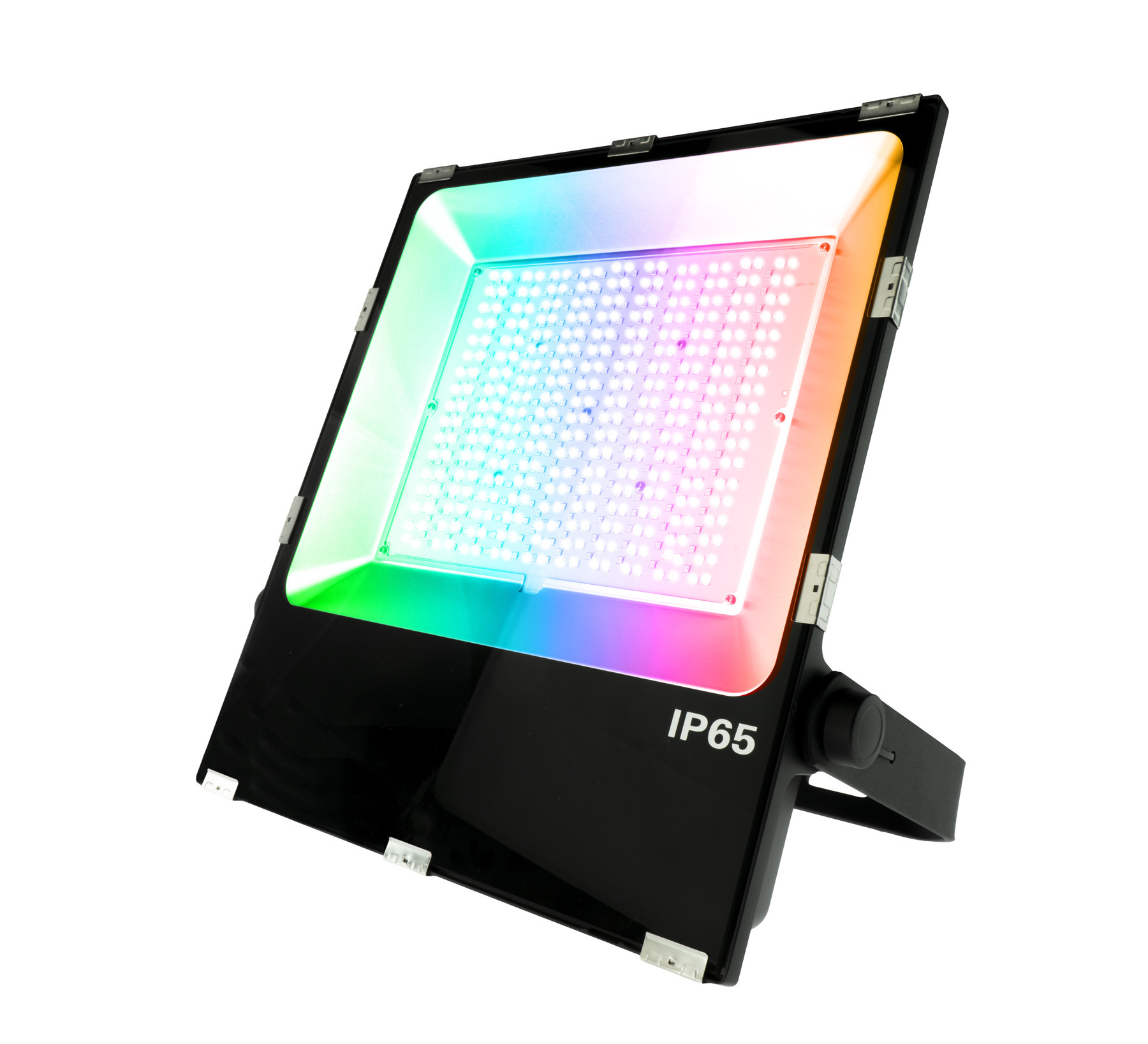 Projecteur à LED 200W RGB+CCT IP65 Noir dimmable 