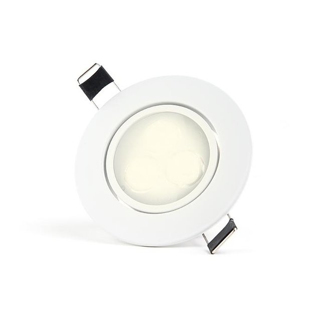 PURPL Spot LED Encastré 3W Ø85mm 2700K Blanc Chaud