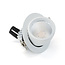 PURPL Spot LED Banane 20W 3000K Blanc chaud Ø125mm inclinable