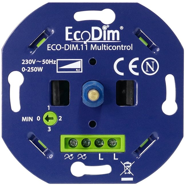 EcoDim LED Variateur 0-250W Coupe de phase Universel