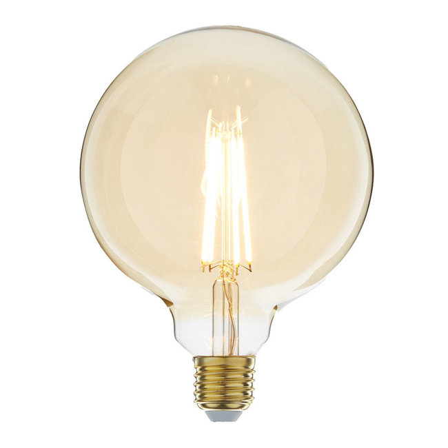 Zigbee Globe ampoule LED filament dimmable E27 G125 Ambre 2200K 5W