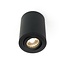 PURPL Plafonnier Spot LED GU10, Montage en Surface, Rond, Noir