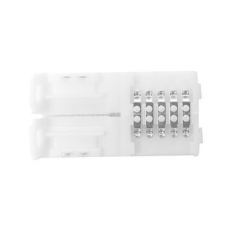 PURPL Connecteurs à clic sans soudure pour bandes LED RVBW [pack de 5]