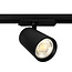 PURPL Spot sur rail LED noir 4000K Blanc Neutre universel triphasé 30W 4200LM PRO