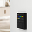 MiBoxer/Mi-Light Commande Murale LED à piles | Noir | 4 Zones | RGB+CCT