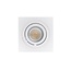 PURPL Plafonnier Spot LED GU10, Montage en Surface, Carré, Blanc