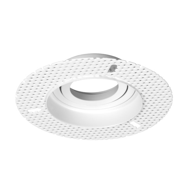 Spot LED Dimmable - Rond - Blanc - 5W - 2700K - Inclinable - IP20