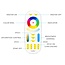 PURPL Mi-Light RGB+CCT Télécommande 4 Zone Blanche | FUT092