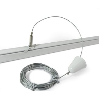 Powergear Powergear Kit d'éclairage pour rails suspendus | 5M | Blanc