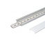 PURPL Profil de bande LED Opale Aluminium Couvercle 1.5m | 30x10mm | Intégré