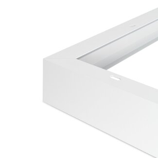 PURPL Panneau LED - 62x62 - Cadre en saillie Blanc - Click Connect