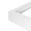 PURPL Panneau LED - 62x62 - Cadre en saillie Blanc - Click Connect