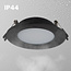 MiBoxer/Mi-Light Downlight LED - ø180mm - RGB+CCT - 12W - Rond - IP44 - Noir - FUT066B