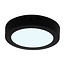 PURPL Downlight LED - ø170mm - 6000K Blanc Froid - 12W - Rond - En surface - Noir