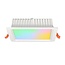 MiBoxer/Mi-Light Downlight LED Carré WiFi 9W RGB+CCT | FUT064
