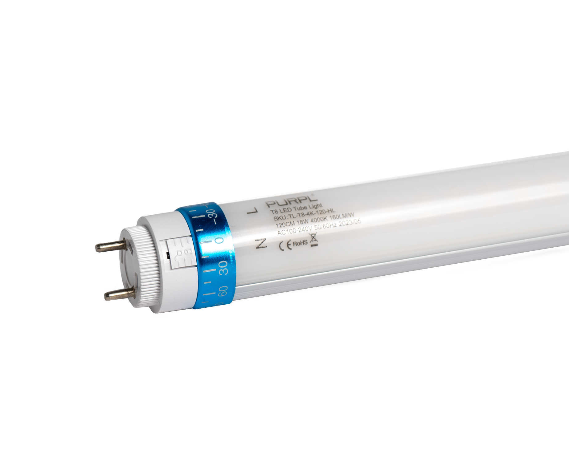 Tube Néon T8 150cm 22w 1900Lm Blanc neutre éclairage par LED