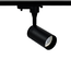 PURPL Spot sur rail LED | Raccord GU10 | Ø55x100mm | 1 phase | Noir