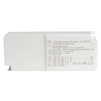 PURPL Driver LED dimmable 0-10V | 22W 550mA