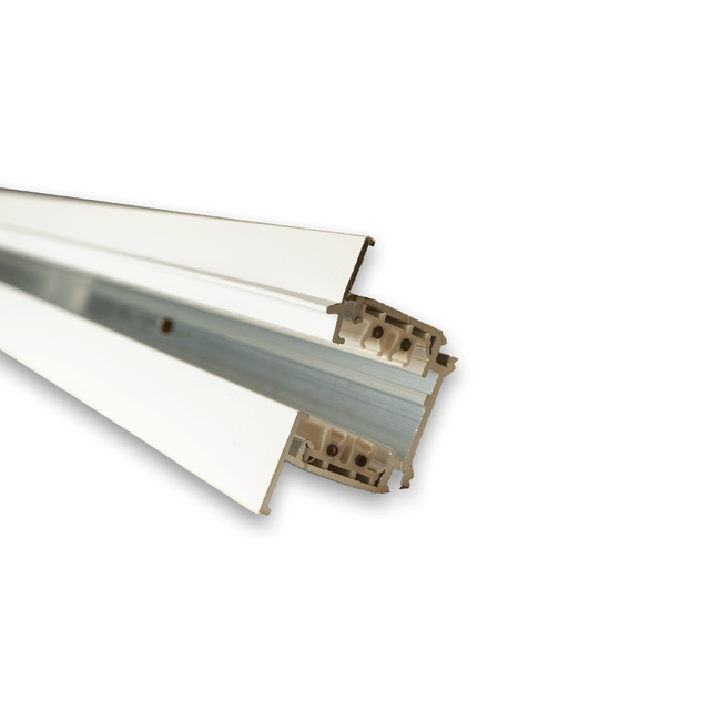 Powergear Rail de guidage 1.5 m - 4 fils - Encastré - Blanc