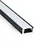 PURPL Profilé en aluminium pour ruban LED - 1m - 17.5x7mm - Montage en saillie