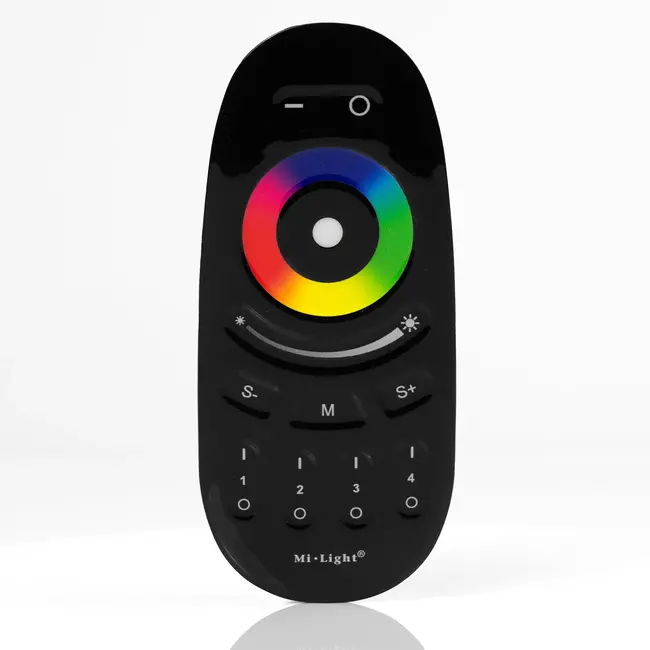 MiBoxer/Mi-Light Télécommande RGB(W) - 4 zones - Noir - Pile - FUT096