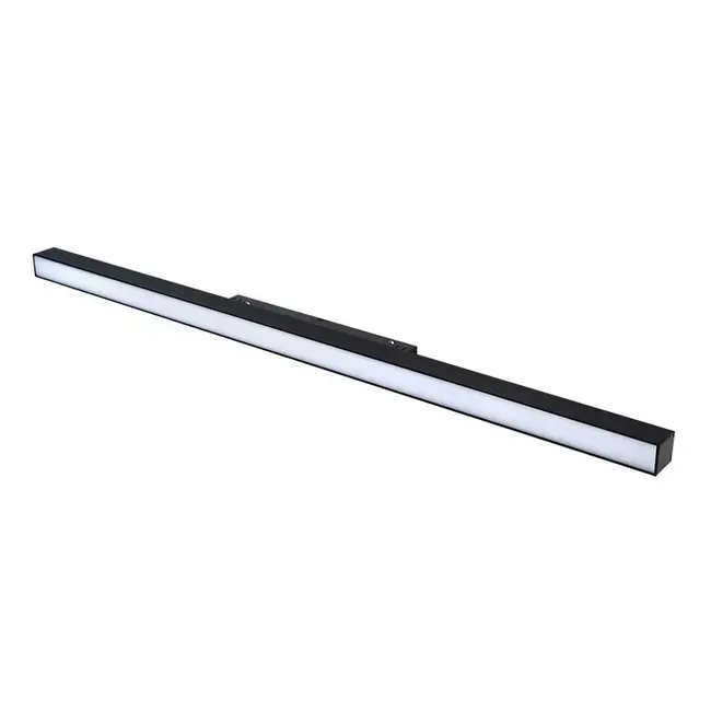 MiBoxer/Mi-Light Barre LED RGB+CCT 24W - Pour rail magnétique 48V Standard - Éclairage multicolore - Finition noire