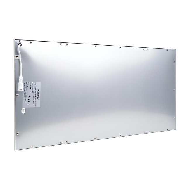 PURPL Panneau LED - 30x60 - 3000K Blanc Chaud - 20W - 2000 lm - 100 lm/W - UGR<22 - Sans scintillement - Edgelit