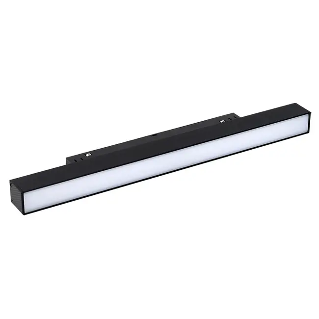 MiBoxer/Mi-Light Barre LED magnétique sur rail CCT 12W - Zigbee 3.0 - 735 lm - Dimmable - IP44 - Noire