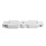 Powergear Connecteur rotatif blanc pour rail 3 phases Powergear