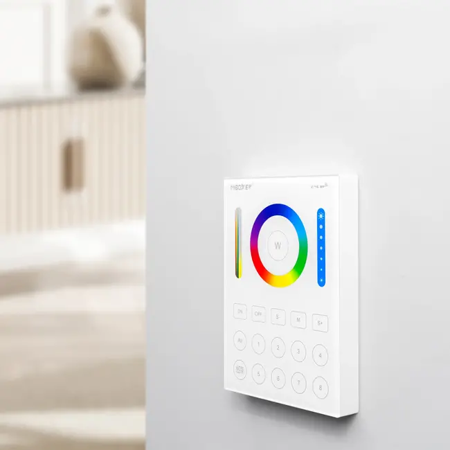 MiBoxer/Mi-Light Commande murale 8 Zones - RGB+CCT