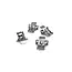 PURPL Lot de 4x Clips de fixation panneau LED - Montage en saillie