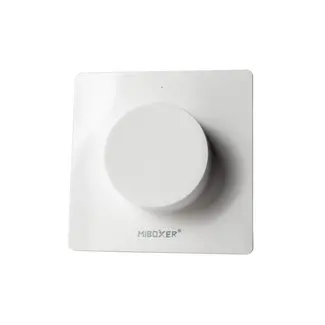 MiBoxer/Mi-Light Variateur Mural LED - CCT - 230V - Encastrable - Blanc - Mi-Light