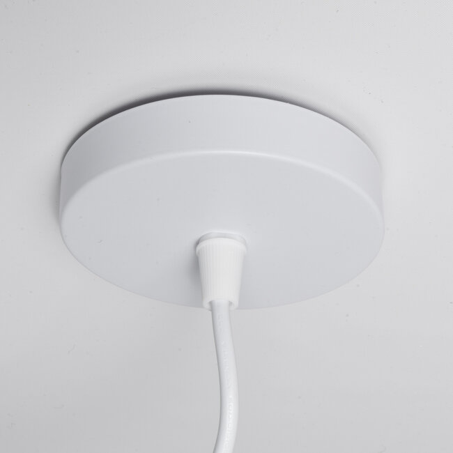 PURPL Suspension avec douille E27 et câble ajustable 1 m - Blanc