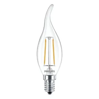 Philips Ampoule LED à Filament E14 - 2700K - 2W - B35 - Philips