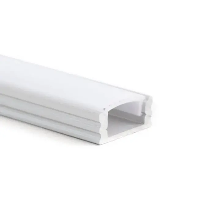 PURPL Profilé Aluminium pour Ruban LED 1,5 m - 17,5 x 7 mm - Pour montage en saillie