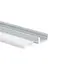 PURPL Profilé Aluminium pour Ruban LED 1,5 m - 17,5 x 7 mm - Pour montage en saillie