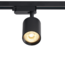 PURPL Spot LED 10W 2700K sur rail monophasé - Noir - IP20 - Éclairage chaud